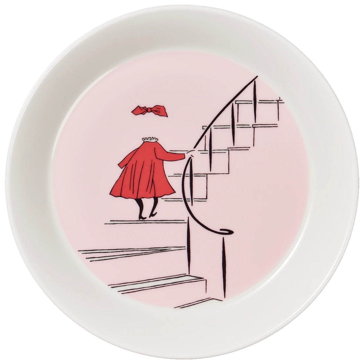 Moomin Ninny Invisible Child Plate Ø 19 cm Porcelain – product photo