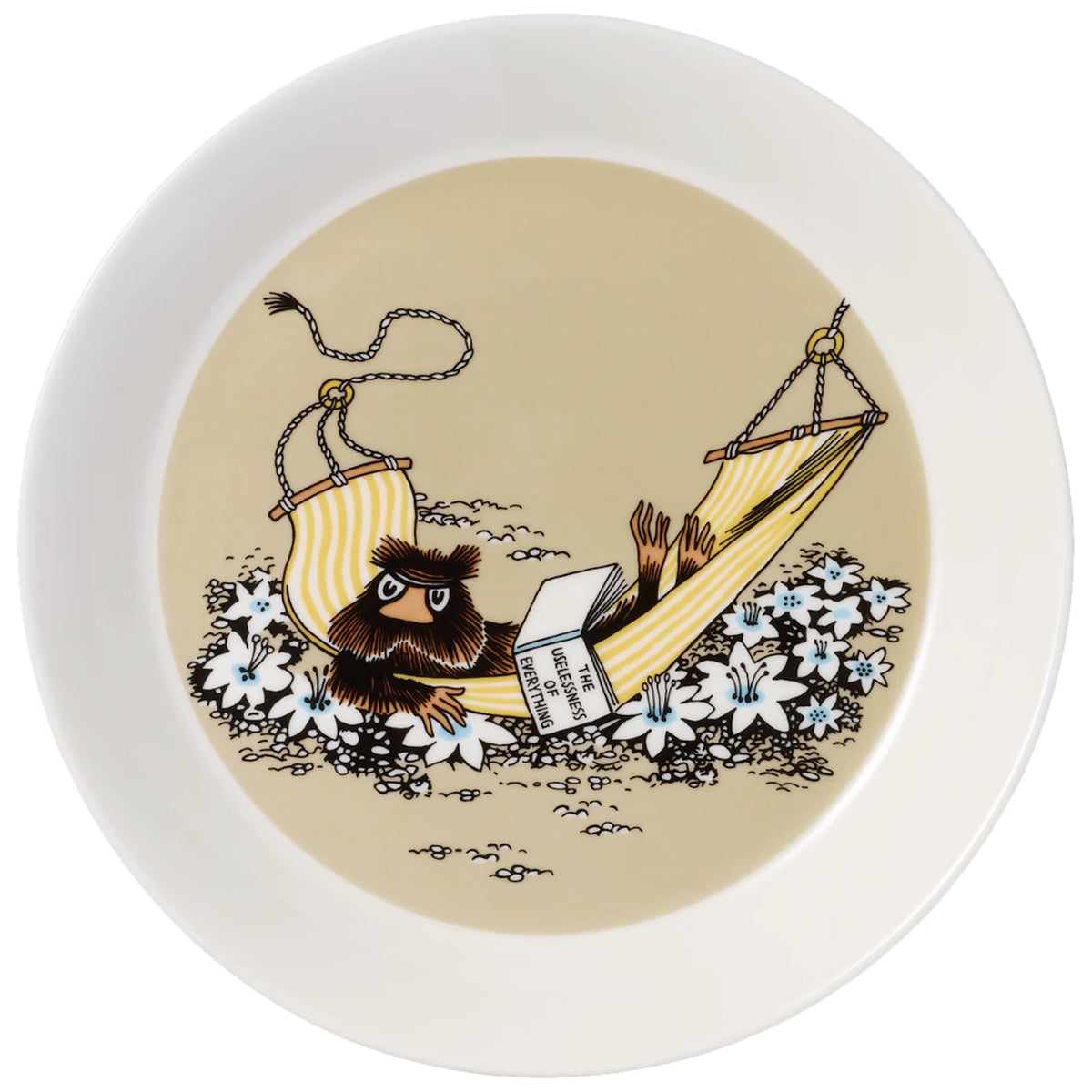 Moomin Plate 19cm Rat King in Cave – product photo