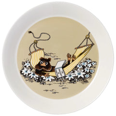 Moomin Plate 19cm Rat King in Cave – product photo