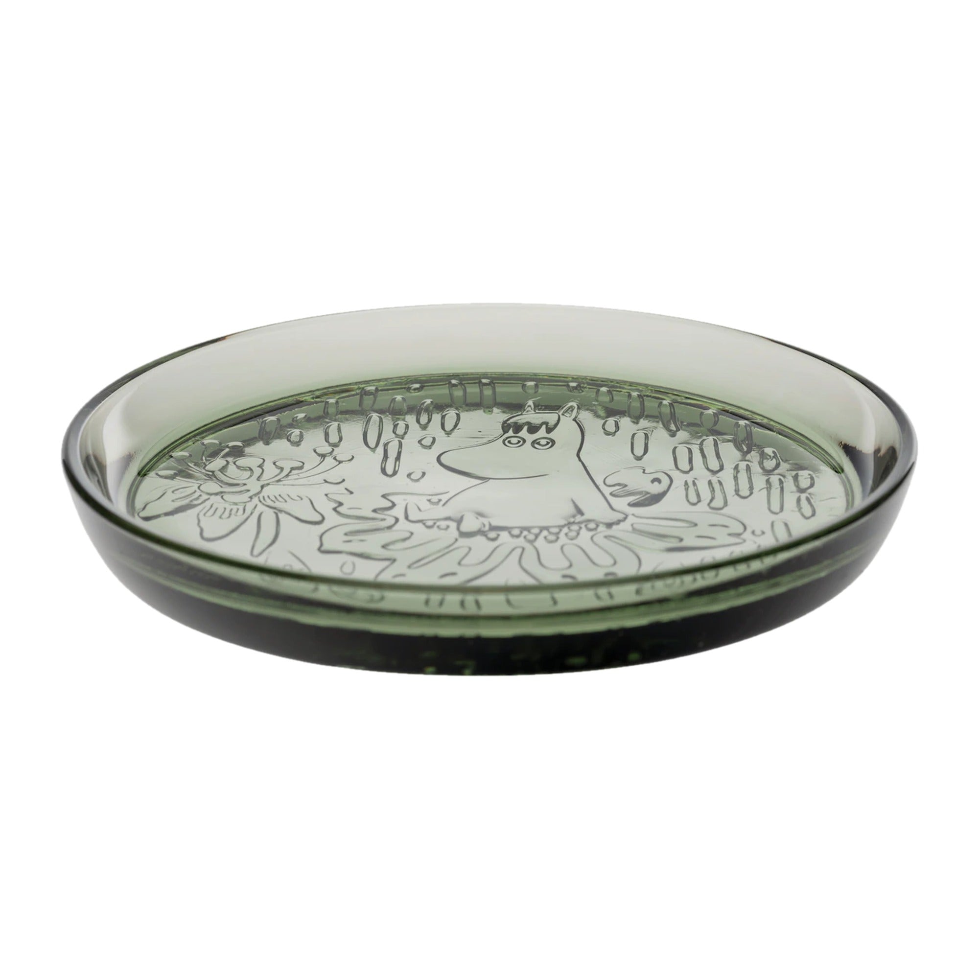 Moomin Plate 155mm Pine Green – product photo