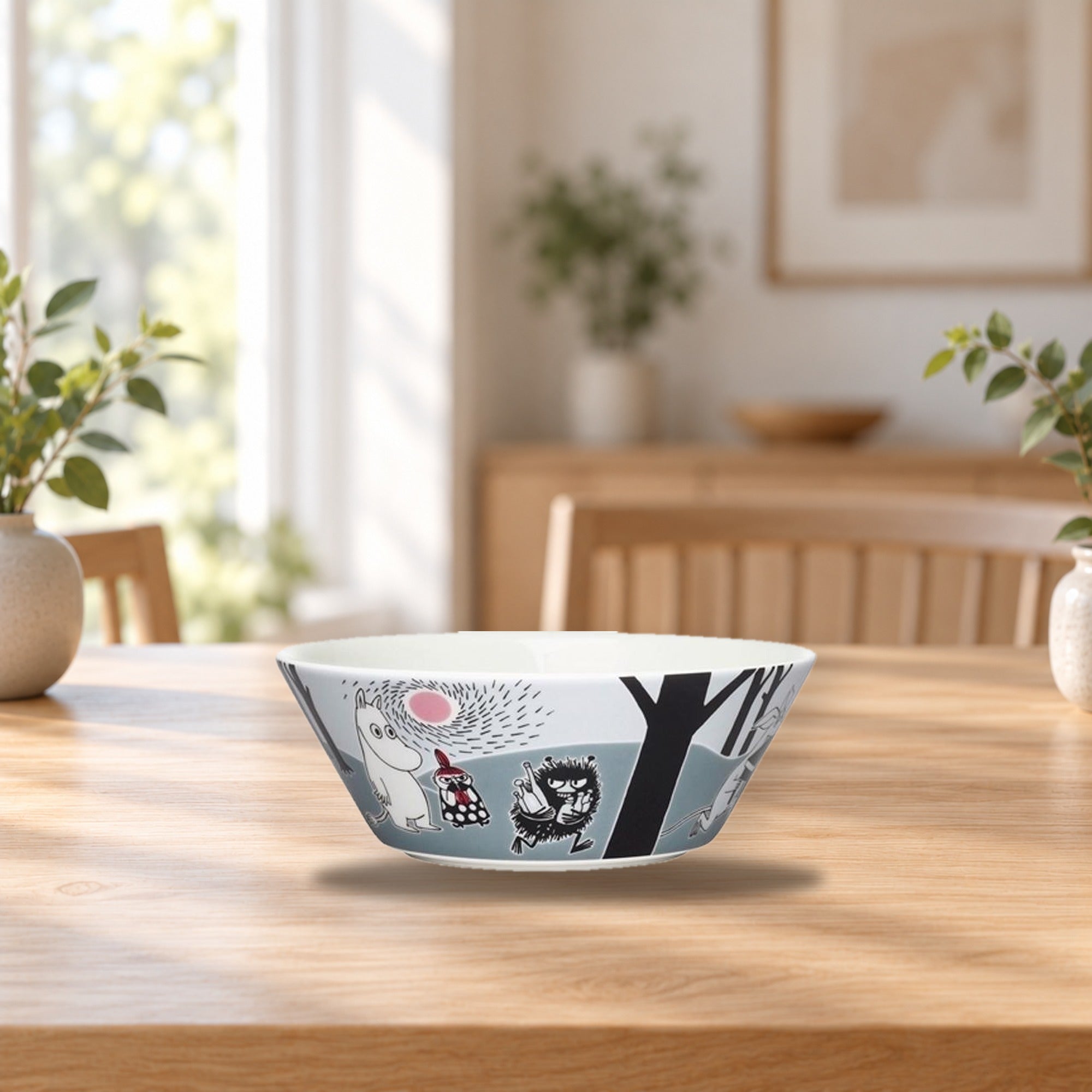 Moomin Bowl Adventure 15cm – product photo on a table