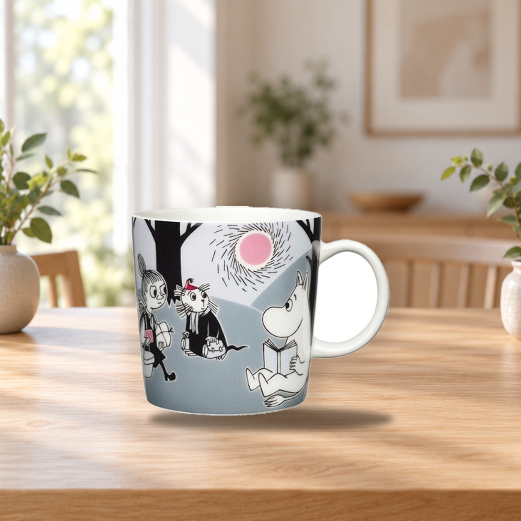 Moomin Mug Adventure Moving 0.3L – product photo on a table