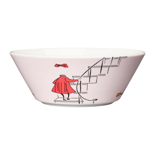 Moomin Bowl Ninny 15cm Powder Pink – product photo