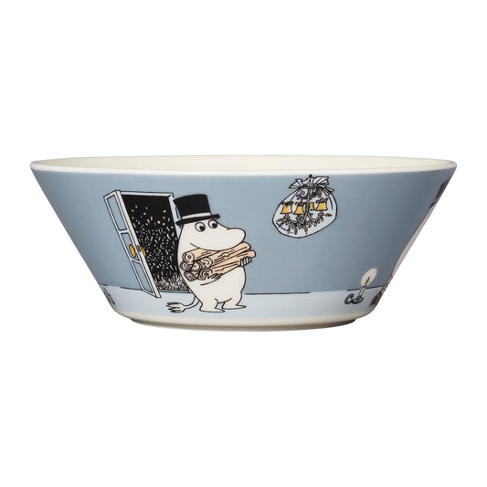 Moomin Bowl Moominpappa 15cm Grey – product photo