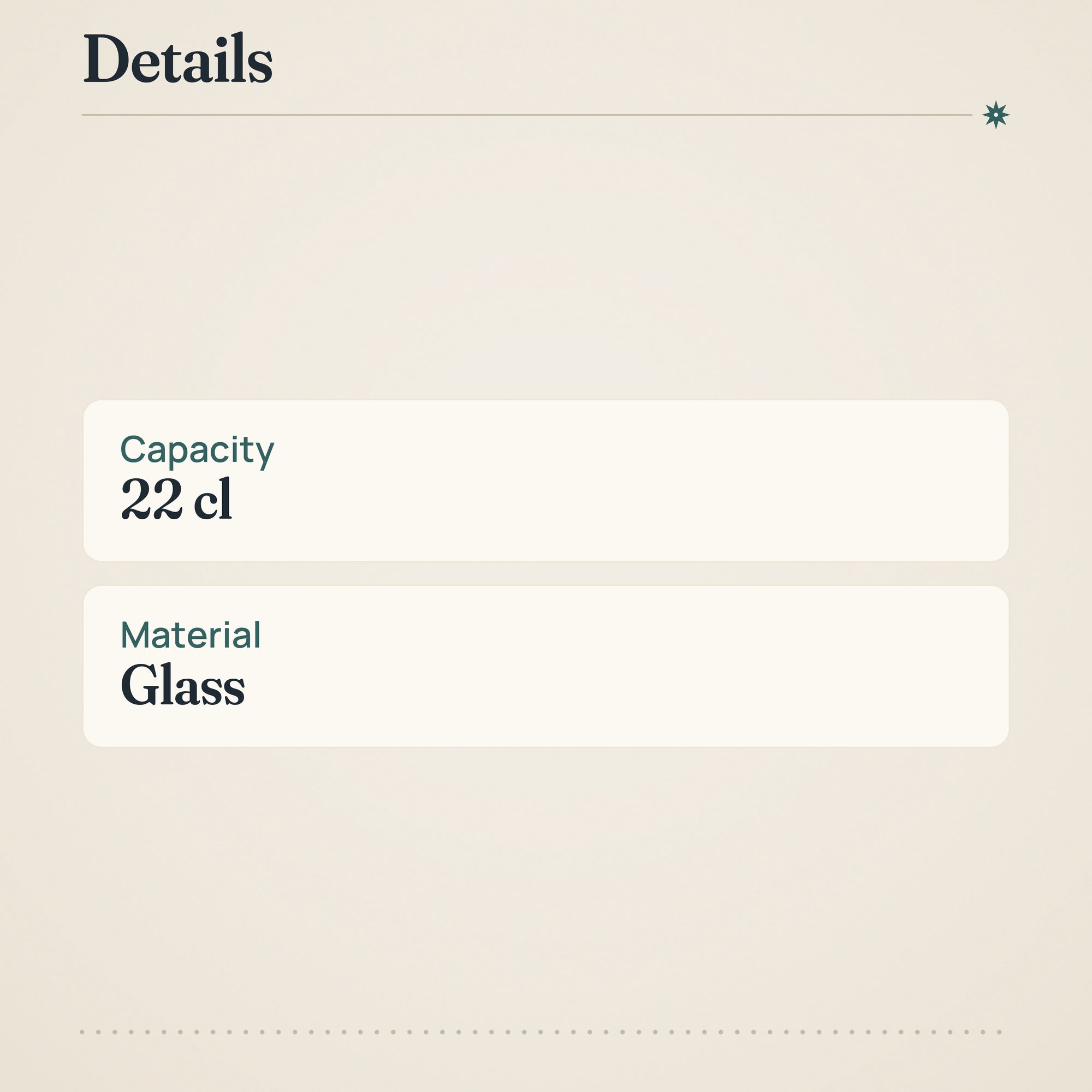 Moomin Drinking Glass 22cl – product details