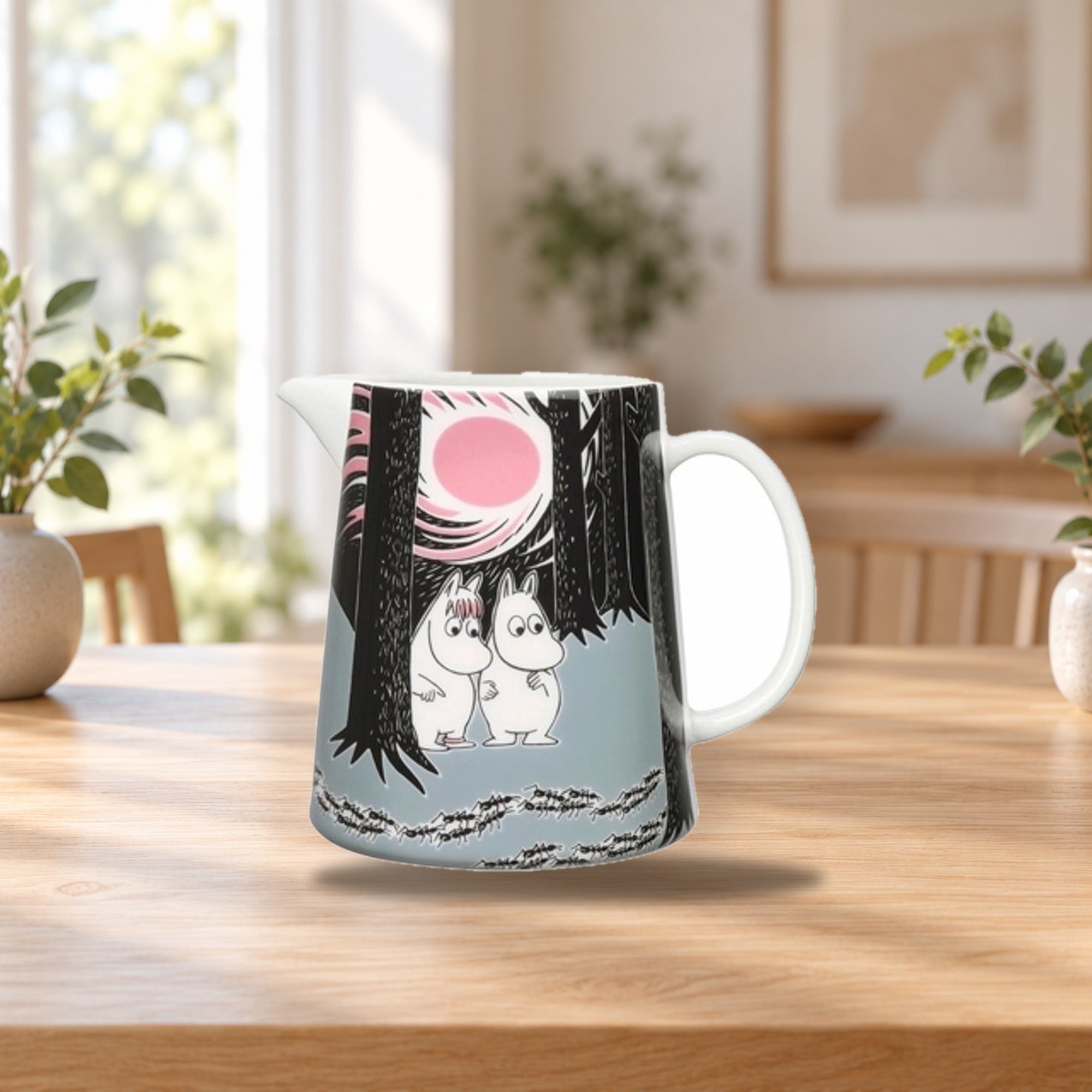Moomin Pitcher Adventure Move 1L – product photo on a table