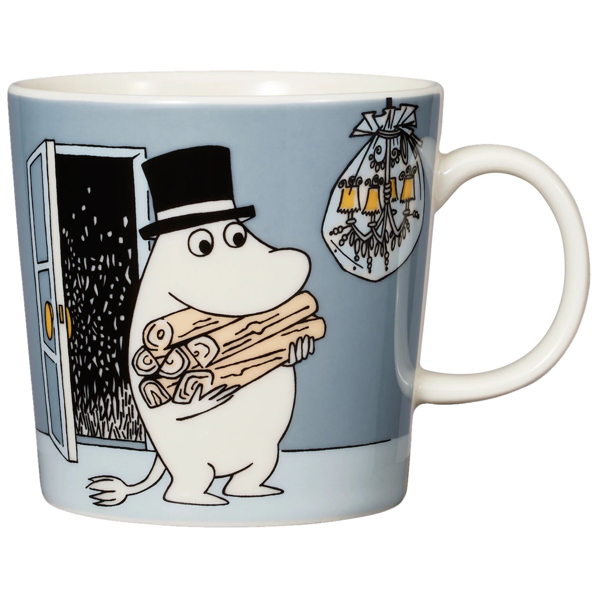 Moomin Mug 0.3L Moominpappa Grey – product photo