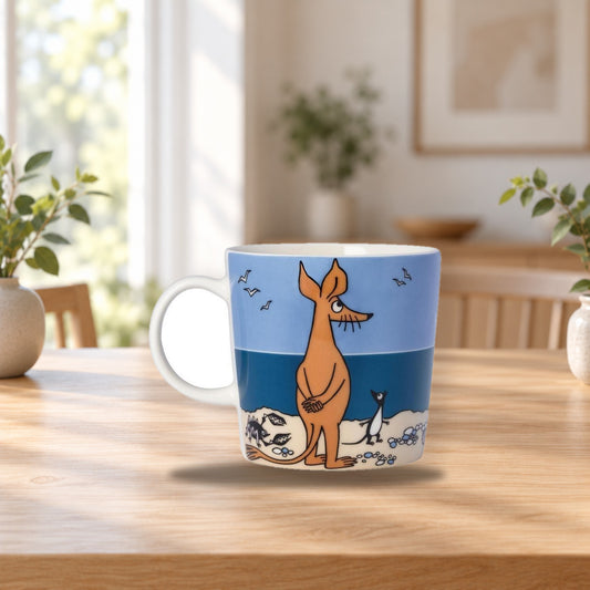 Moomin Mug 0.3L Sniff at Beach – product photo on a table