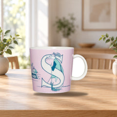 Moomin Mug 0.4L ABC S – product photo on a table