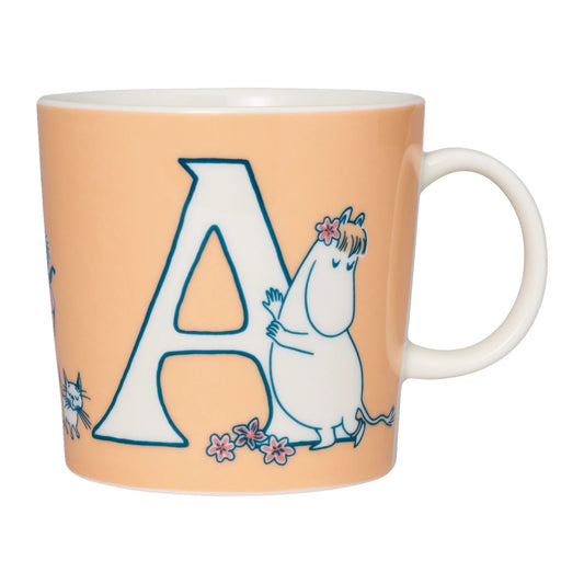 Moomin Mug 0.4L ABC Alphabet A – product photo
