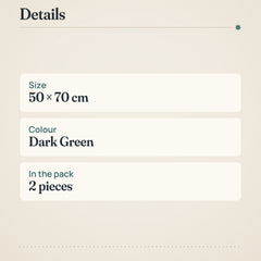 Arabia Kitchen Towel Gardeners 2-Pack, Dark Green 50x70cm – product details