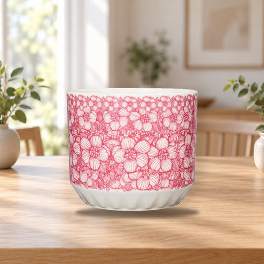Arabia Huvila Flower Pot 120x140mm – product photo on a table