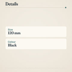 Arabia Ilona Flower Pot 100x120mm Matte Black – product details
