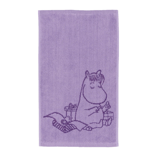 Moomin Hand Towel Snorkmaiden Purple 30x50 cm – product photo