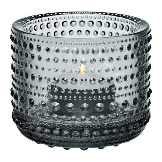 Iittala Kastehelmi Tealight Votive 64mm Grey Candleholder – product photo