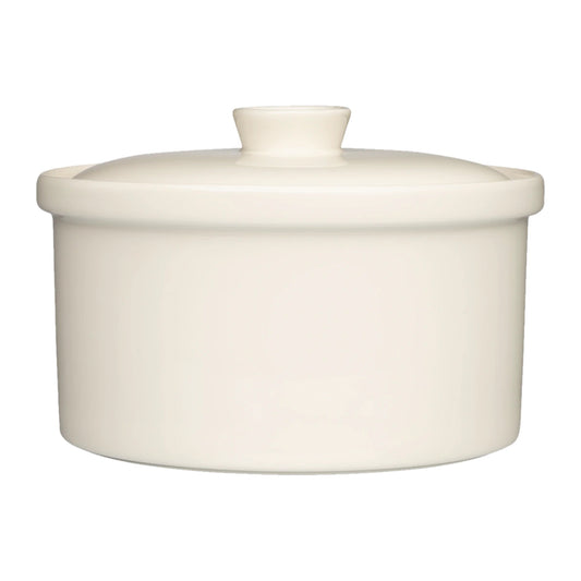 Iittala Teema Casserole Pot 2.3L White with Lid – product photo