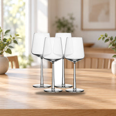Iittala Essence Red Wine Glass Set 4pcs 45cl – product photo on a table