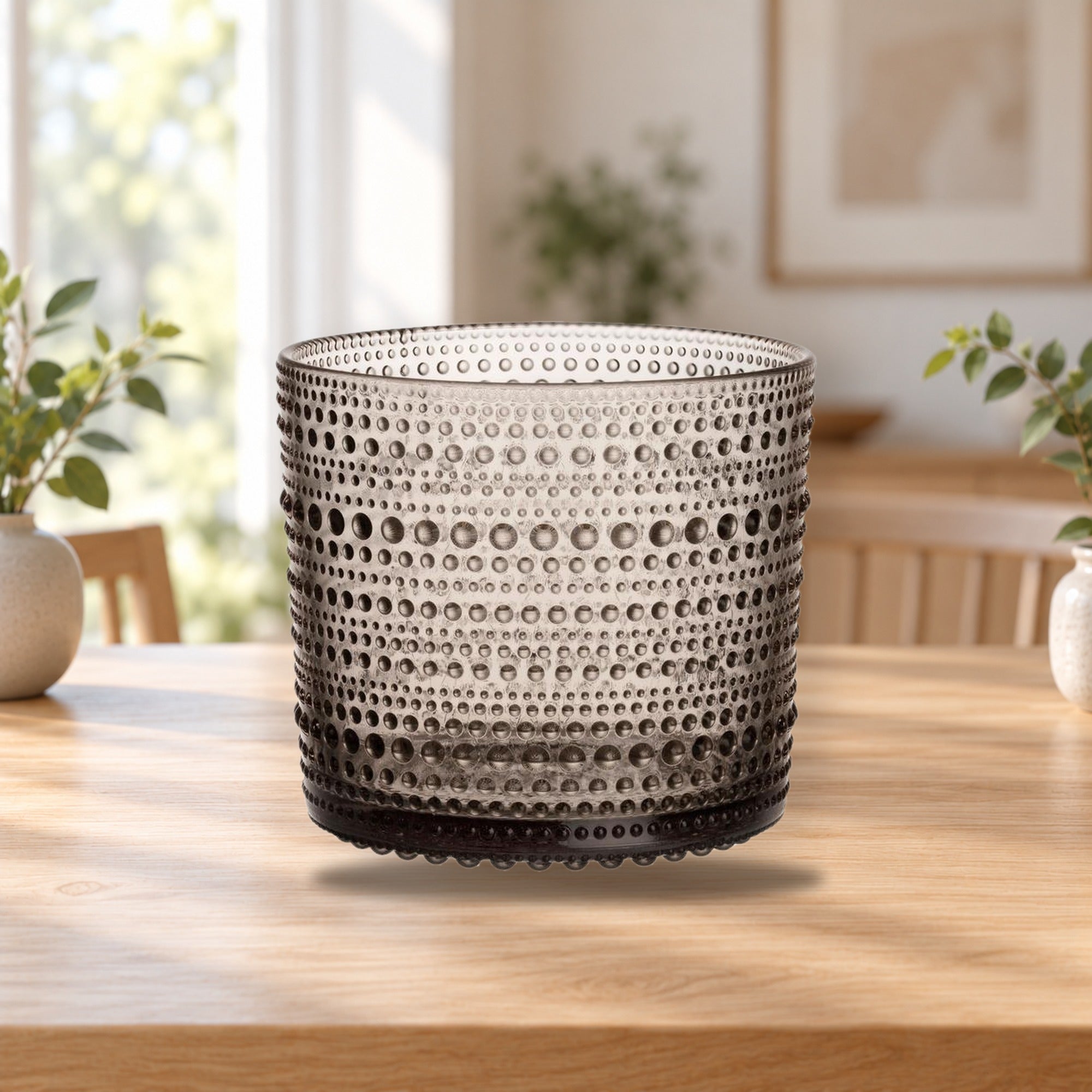 Iittala Kastehelmi Flower Pot 111x101 mm – product photo on a table