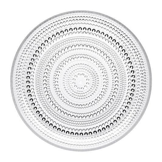 Iittala Kastehelmi 25cm Clear Plate – product photo