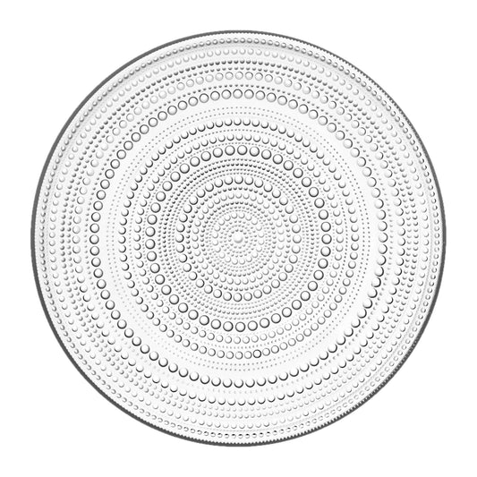 Iittala Kastehelmi Plate 31.5cm Clear Glass – product photo