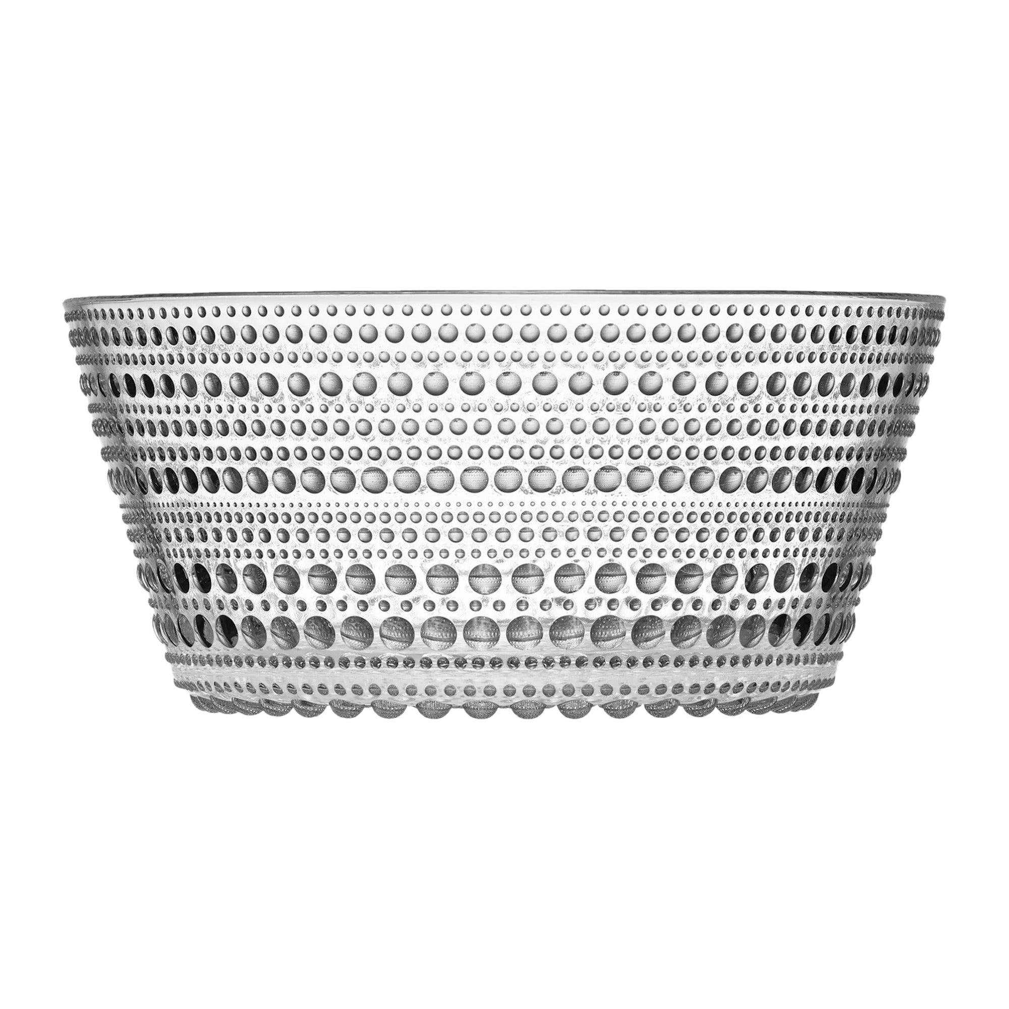 Iittala Kastehelmi Serving Bowl 1.4L Clear Glass – product photo