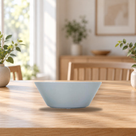 Iittala Teema Deep Plate 15cm Pearl Grey – product photo on a table