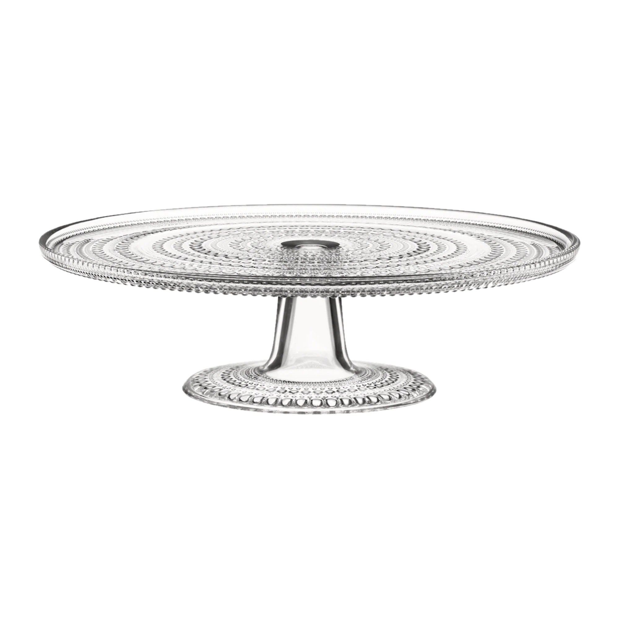 Iittala Kastehelmi Cake Stand 31.5cm Clear Glass – product photo