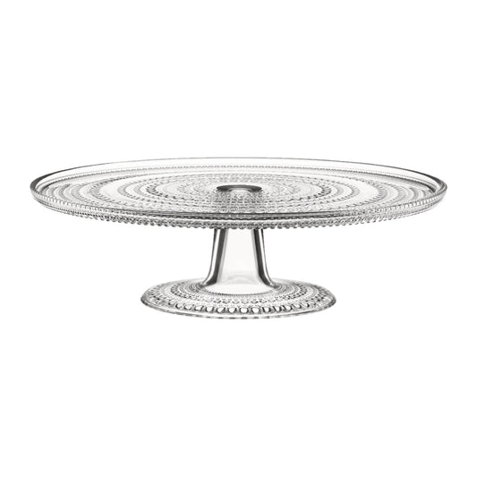 Iittala Kastehelmi Cake Stand 31.5cm Clear Glass – product photo