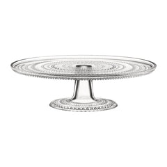 Iittala Kastehelmi Cake Stand 31.5cm Clear Glass – product photo