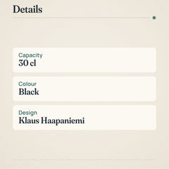 Iittala Taika Bowl 30cl Black – product details