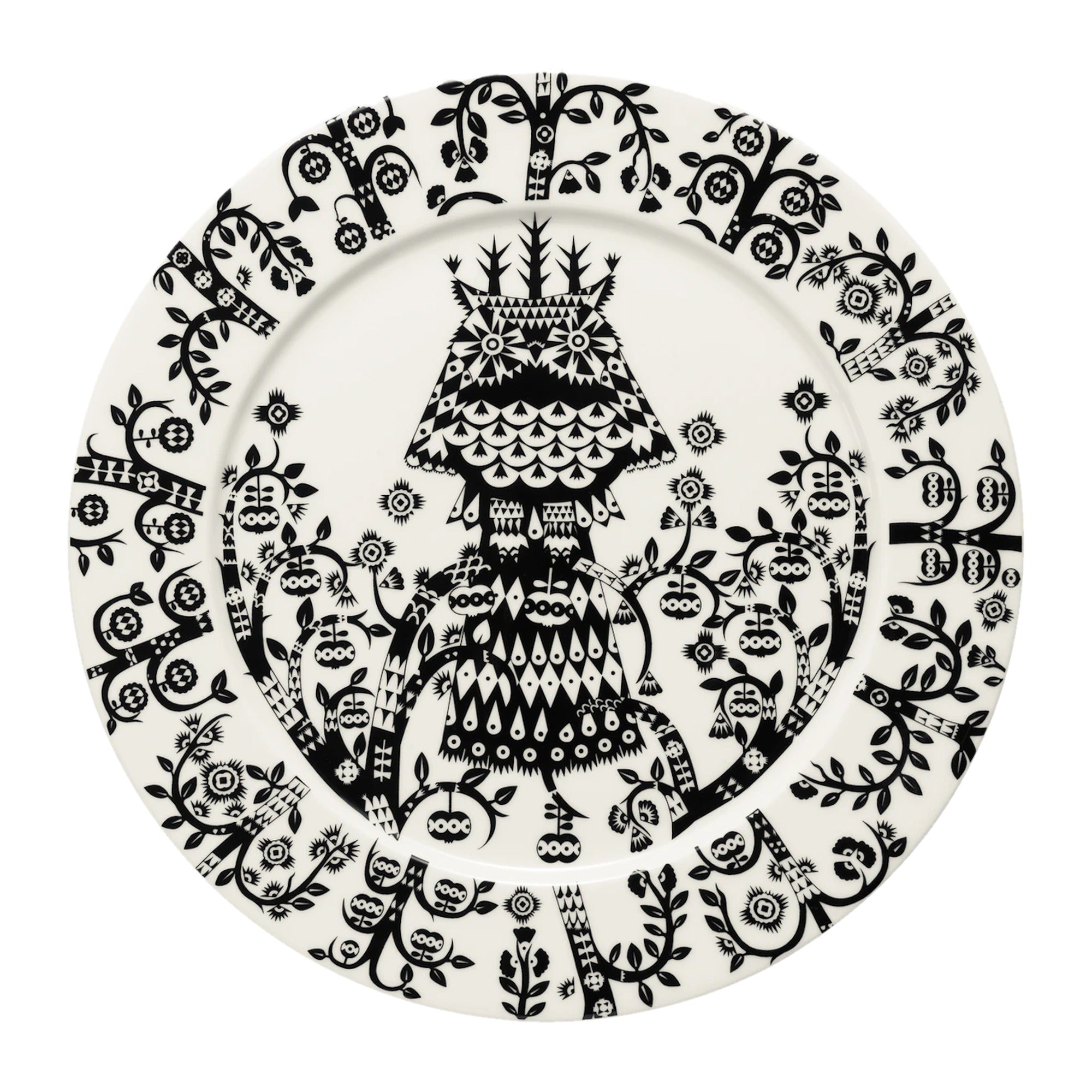 Iittala Taika Plate 27cm Black – product photo
