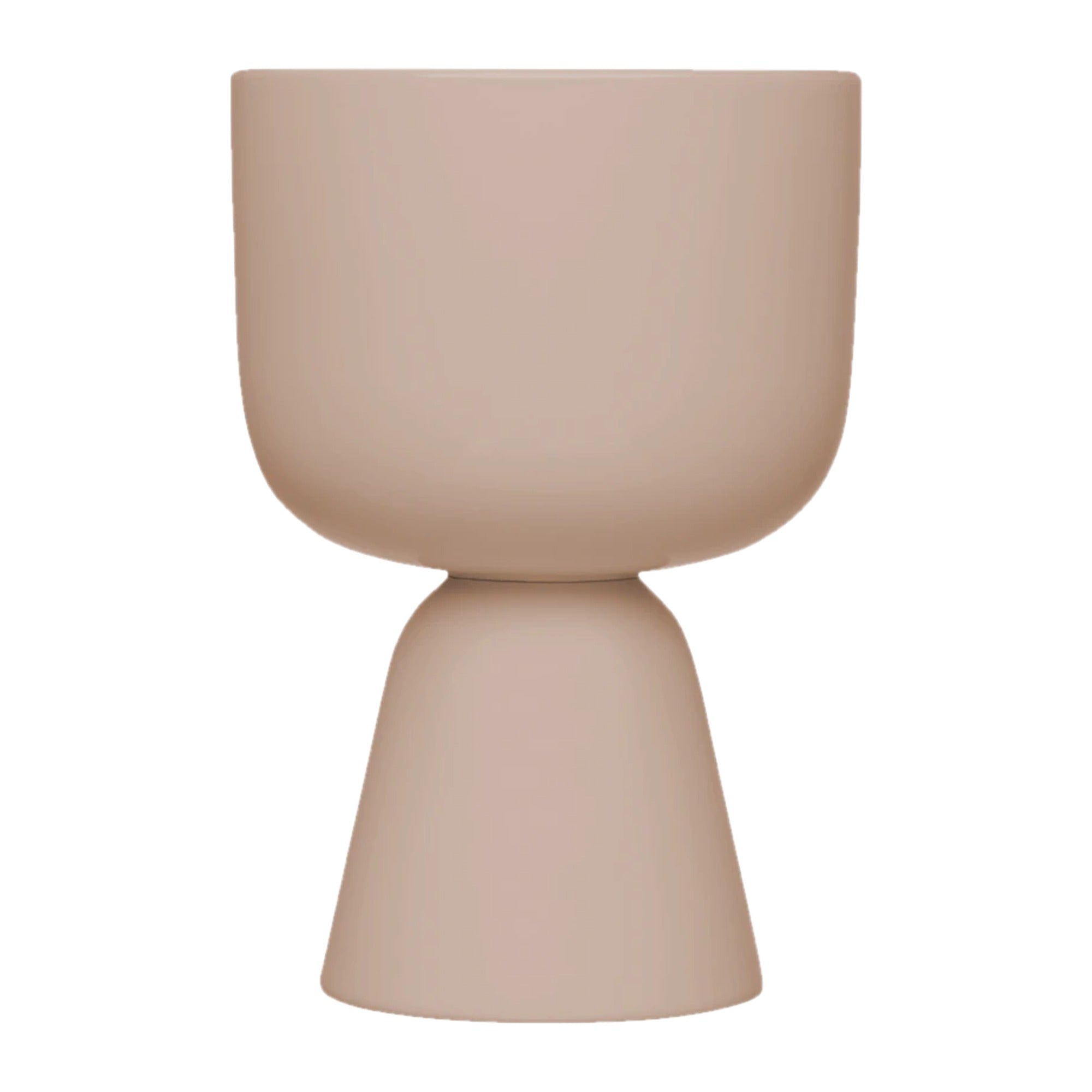 Iittala Nappula Plant Pot S 230x155mm Beige – product photo