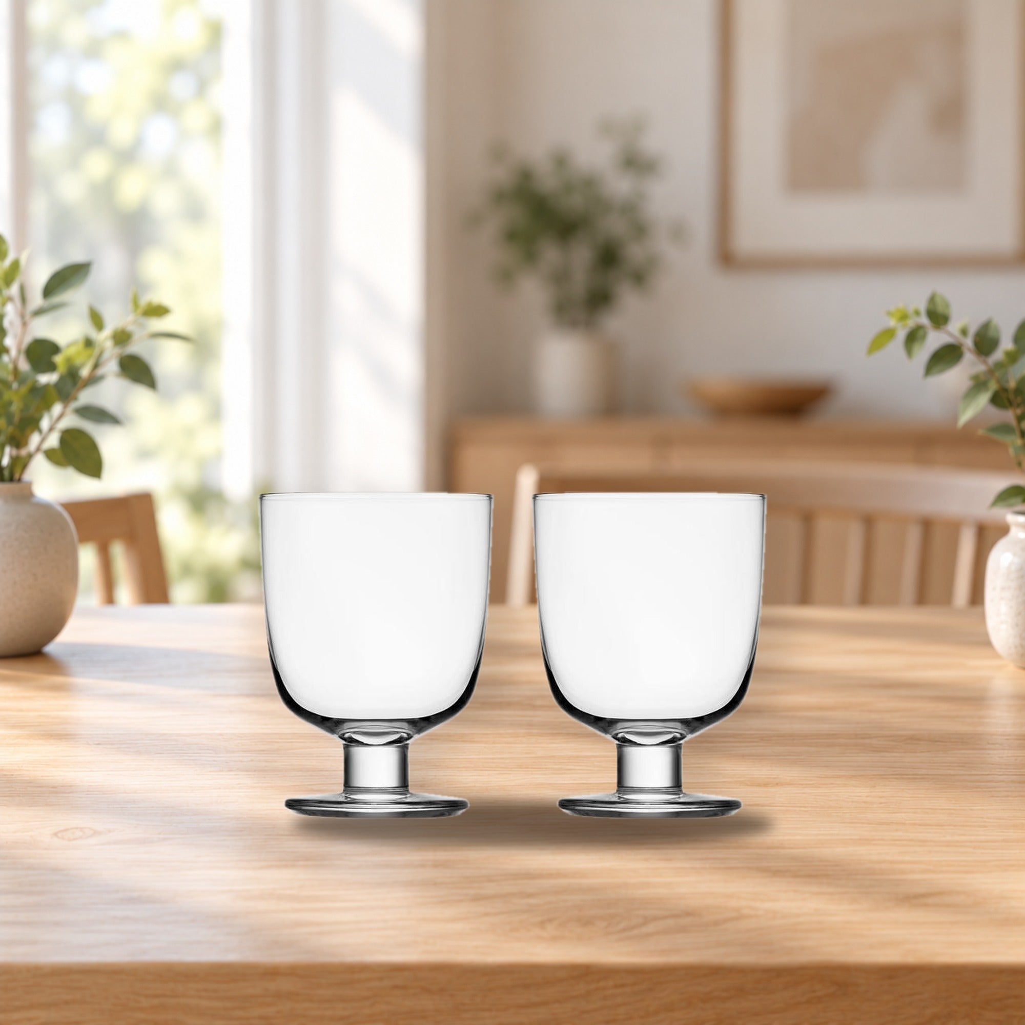 Iittala Lempi Glass Set of 2 – product photo on a table