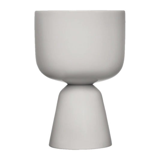 Iittala Nappula Plant Pot S 230x155mm Light Grey – product photo