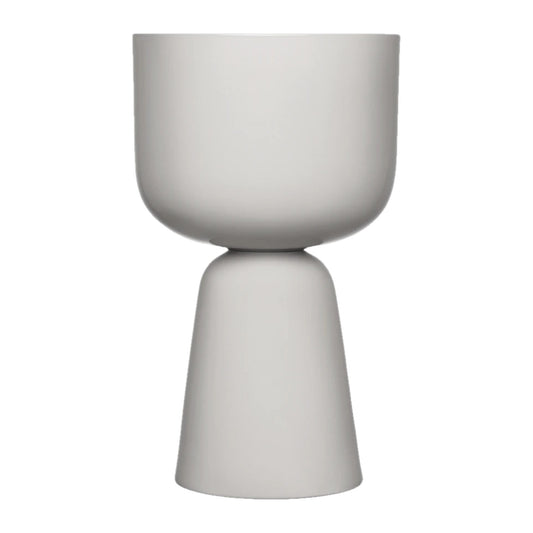 Iittala Nappula Plant Pot S 260x155mm Light Grey – product photo