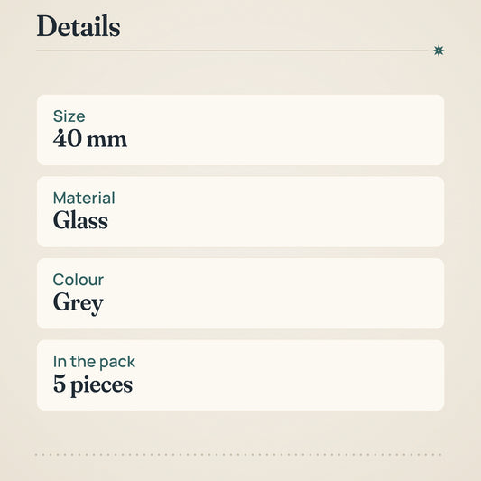 Iittala Glass Ball Set of 5 – product details