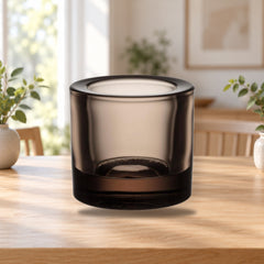 Iittala Kivi Votive Candle Holder 60mm Linen – product photo on a table