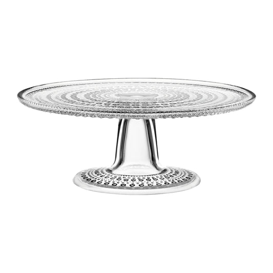 Iittala Kastehelmi Cake Stand 24cm Clear Glass – product photo
