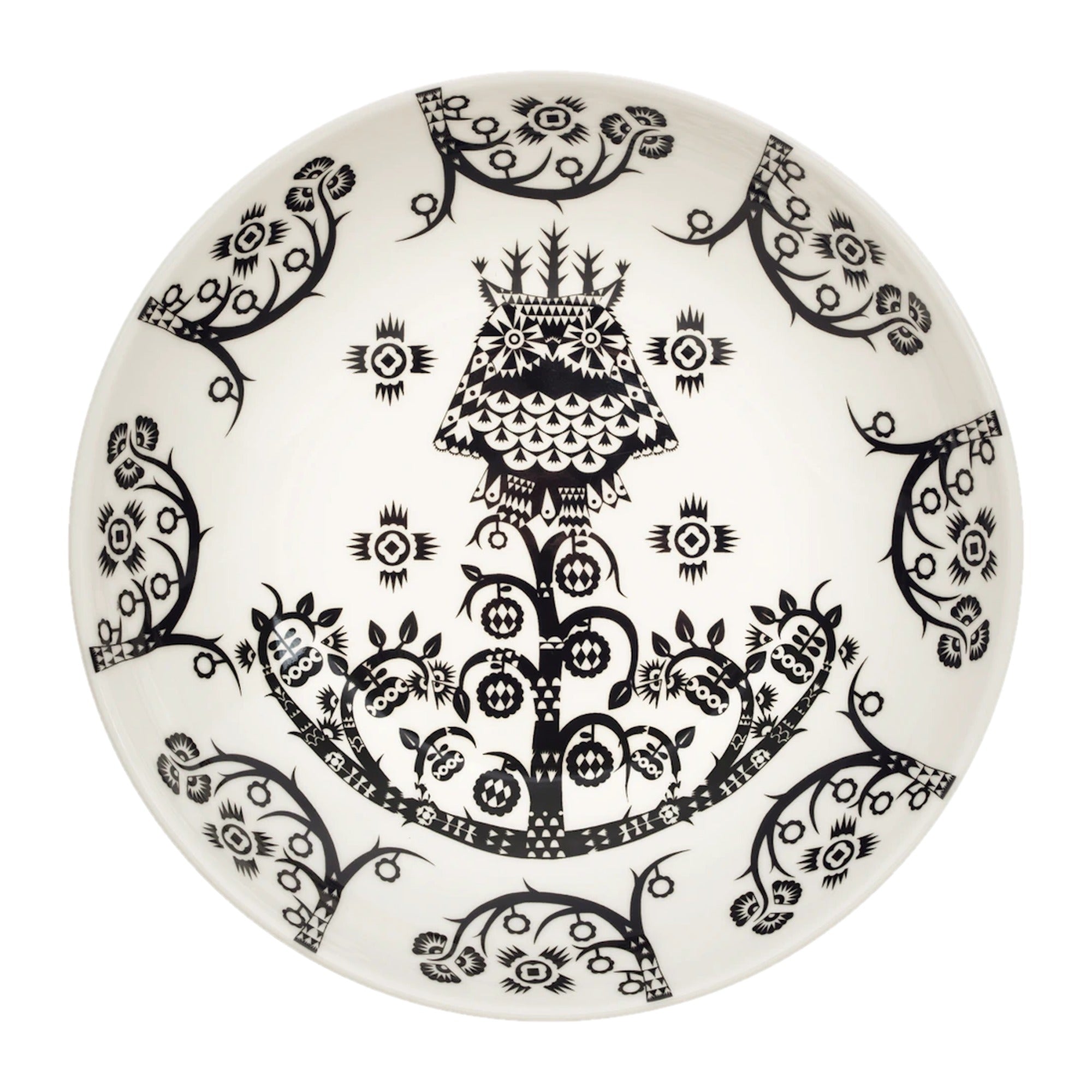 Iittala Taika Deep Plate 20cm Black Deco Design – product photo