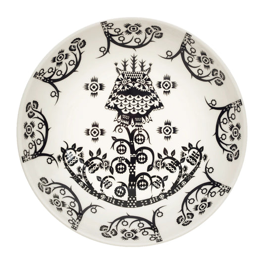Iittala Taika Deep Plate 20cm Black Deco Design – product photo