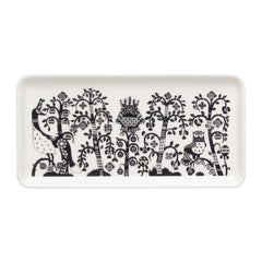 Iittala Taika Rectangle Plate 12x24cm Black – product photo
