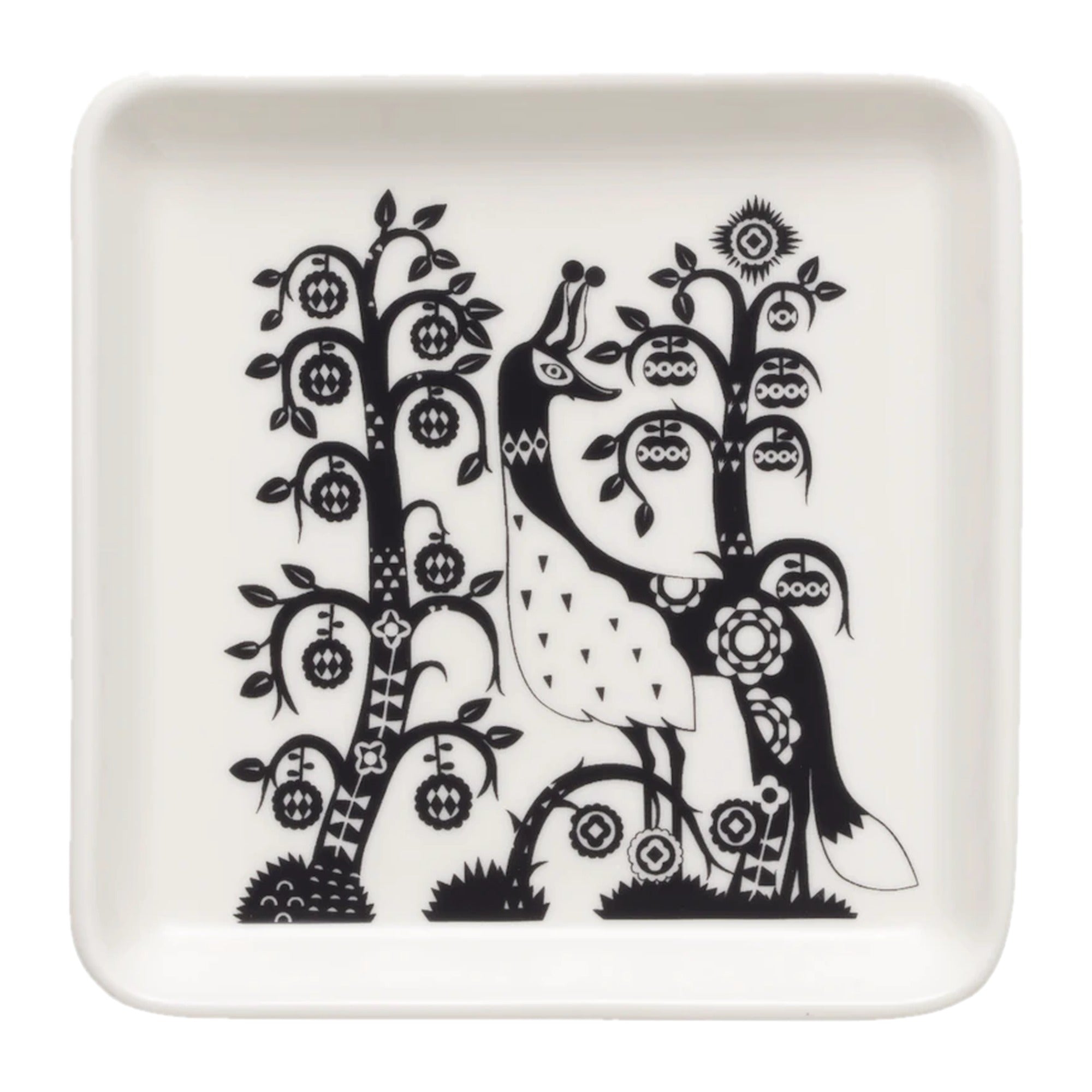 Iittala Taika Square Plate 12x12cm Black – product photo