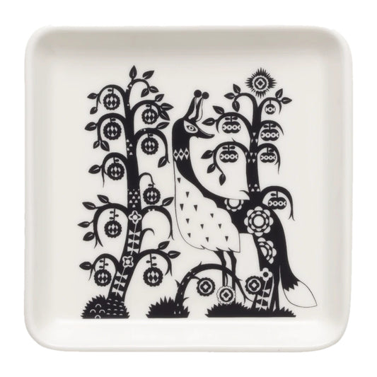 Iittala Taika Square Plate 12x12cm Black – product photo