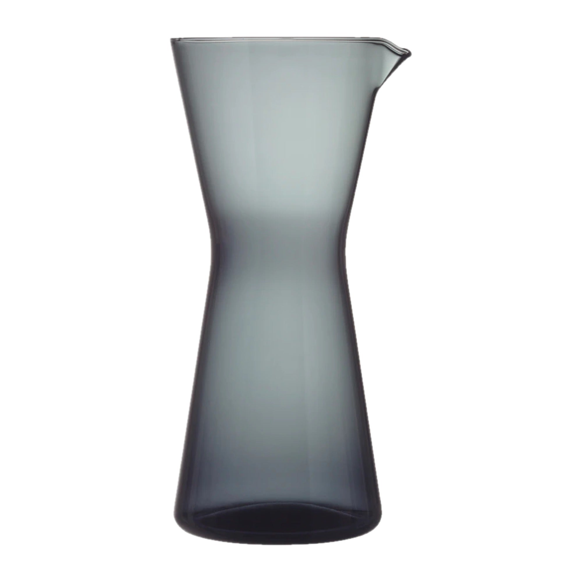 Iittala Kartio Pitcher 95cl Dark Grey Glass – product photo