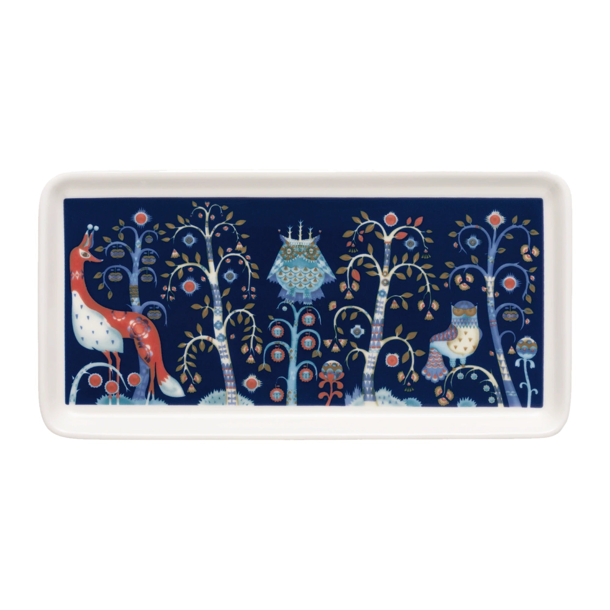 Iittala Taika Rectangle Plate 12x24cm Blue – product photo