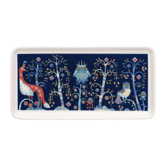 Iittala Taika Rectangle Plate 12x24cm Blue – product photo