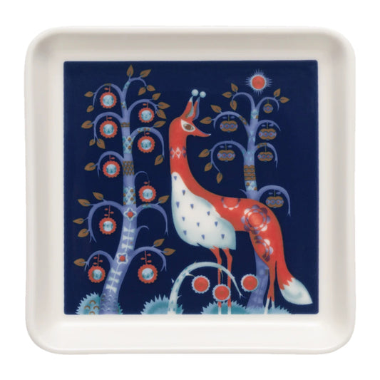 Iittala Taika Square Plate 12x12cm Blue – product photo