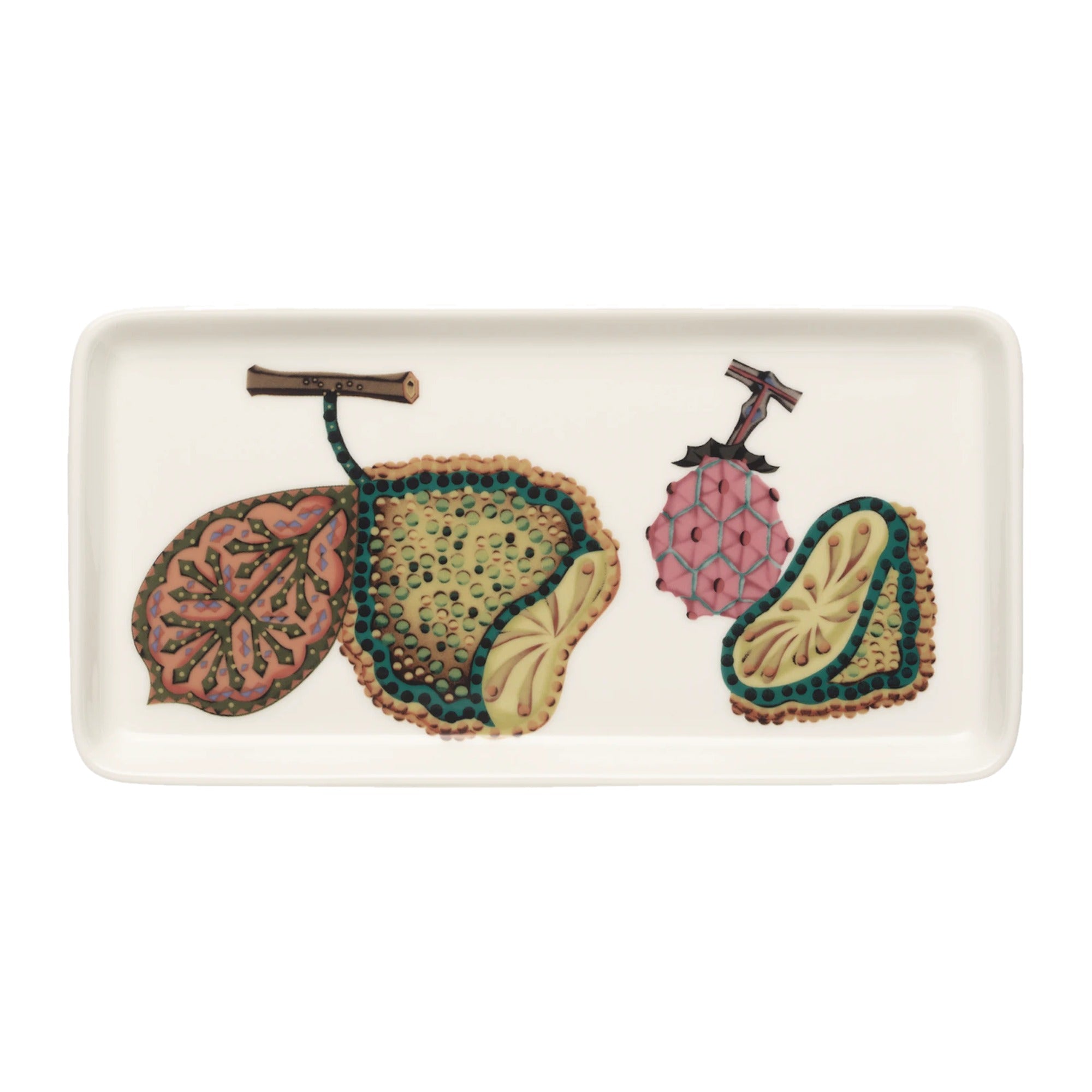 Iittala Taika Rectangle Plate 12x24cm Sato Harvest – product photo