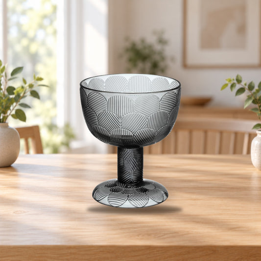 Iittala Miranda Bowl 145mm Grey – product photo on a table