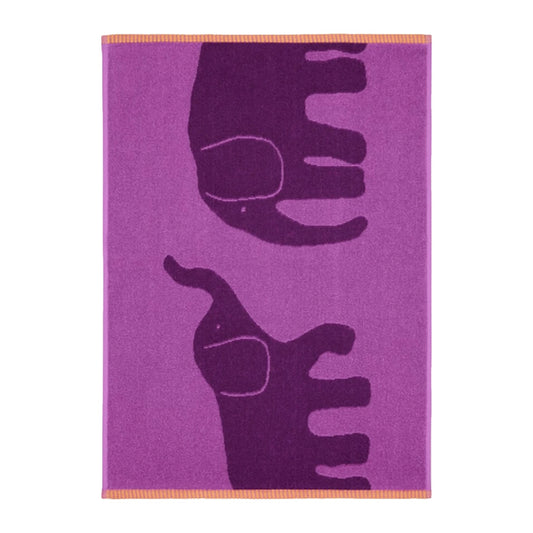 Finlayson Elefantti Hand Towel 50x70 cm Violet/Orange – product photo